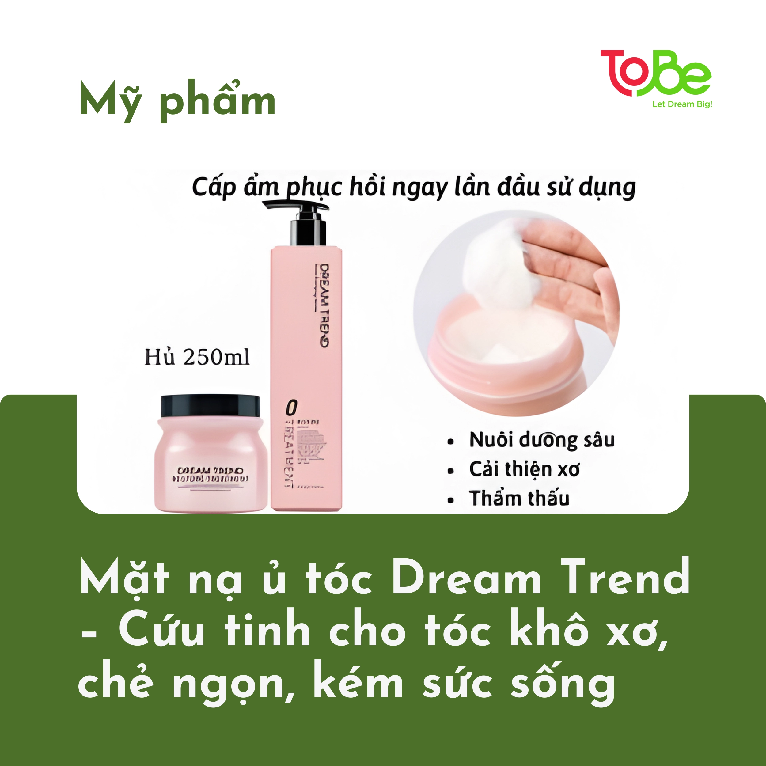mặt nạ ủ tóc dreamtrend
