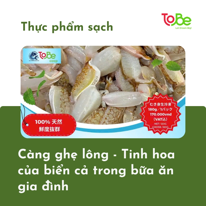 thịt ghẹ, thịt càng ghẹ, càng ghẹ lông