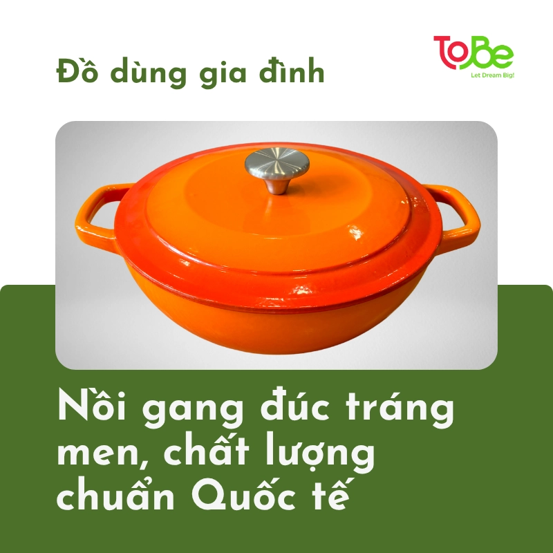 nồi gang, nồi đúc, nồi tráng men