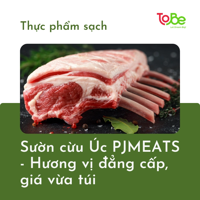 sườn cừu úc, pjmeats, sườn cừu