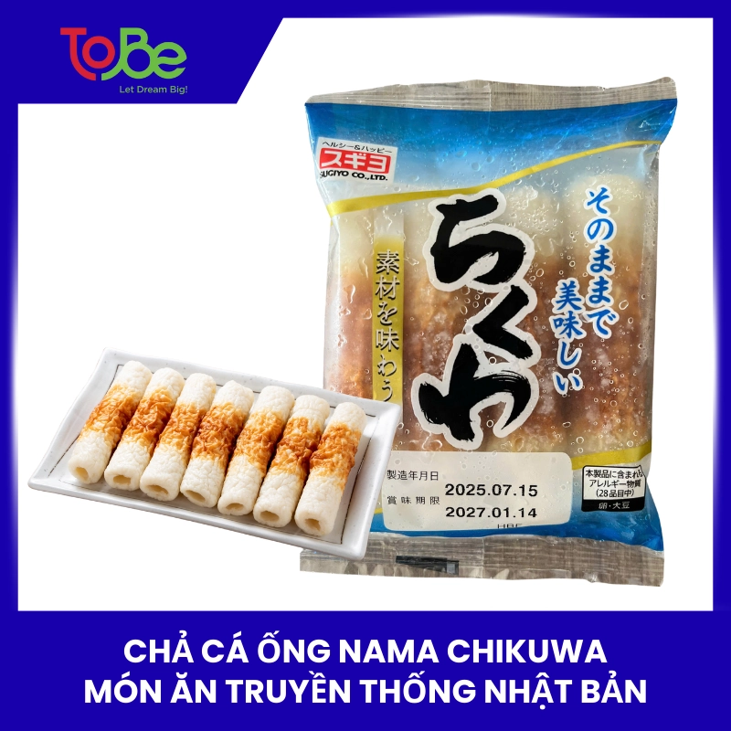 CHẢ CÁ, CHẢ CÁ ỐNG, CHẢ CÁ NAMA CHIKUWA