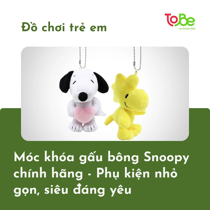 móc khóa, gấu bông snoopy