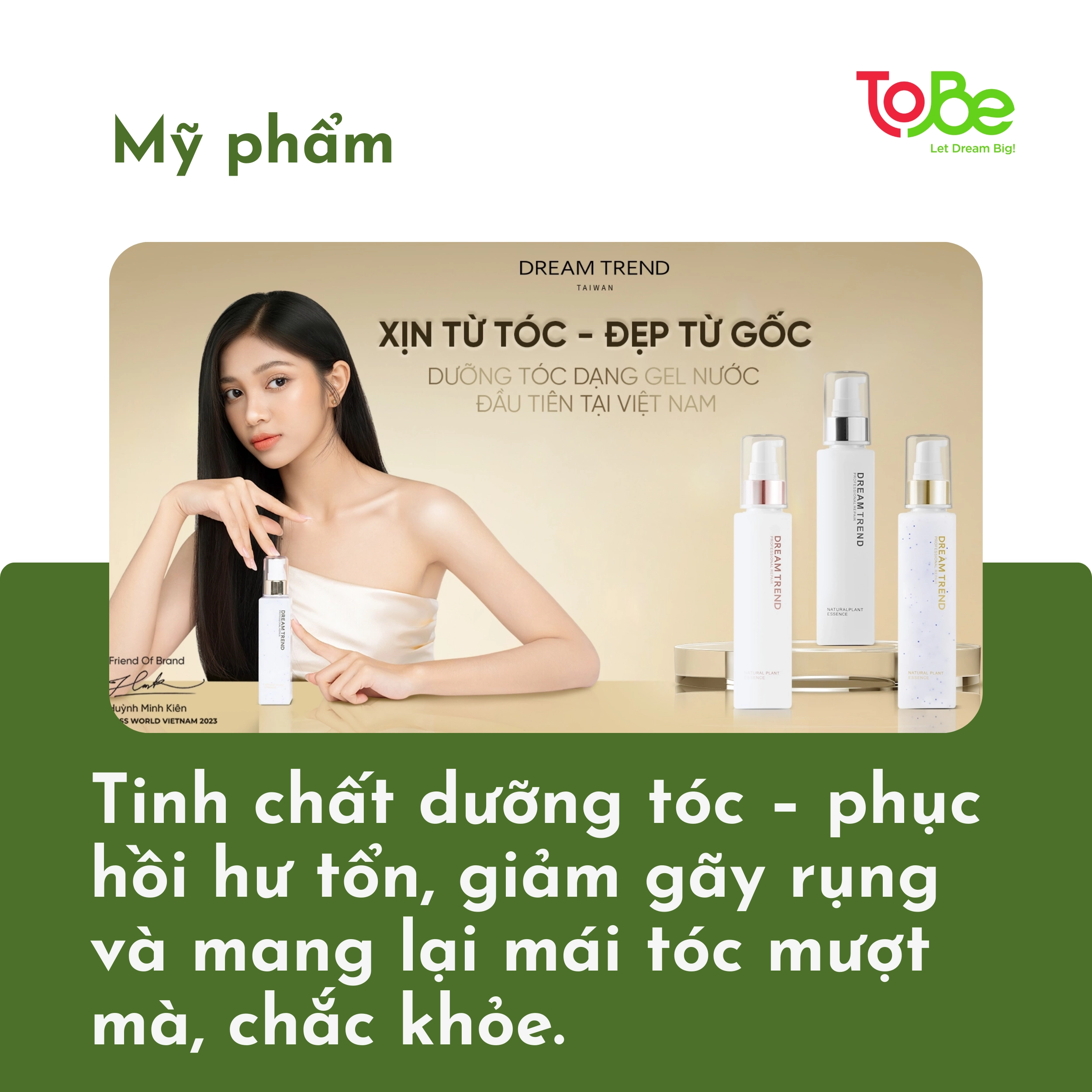 tinh chất dưỡng tóc dreamtrend