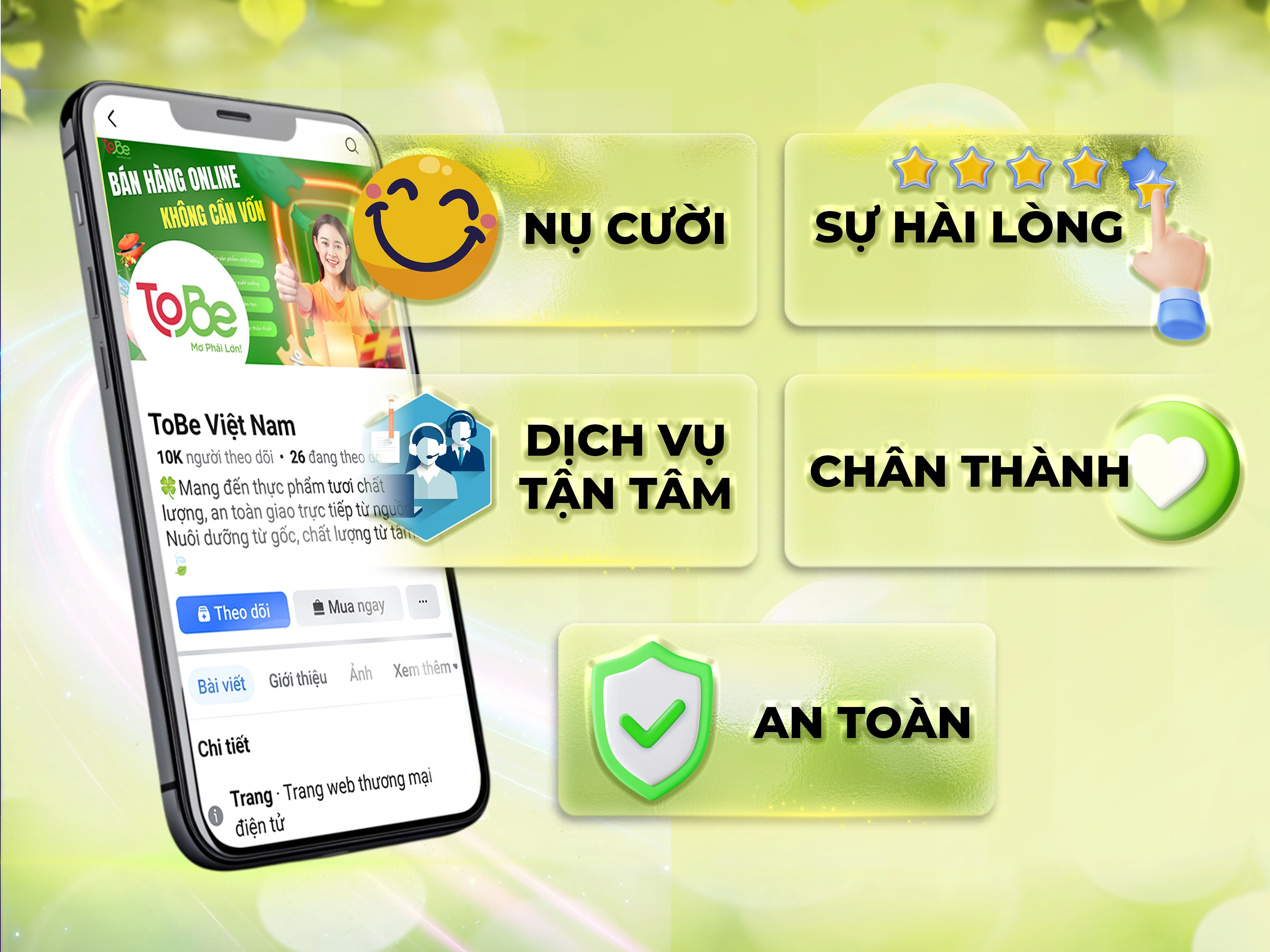 nông sản sạch, thực phẩm chất lượng, đồ gia dụng cao cấp