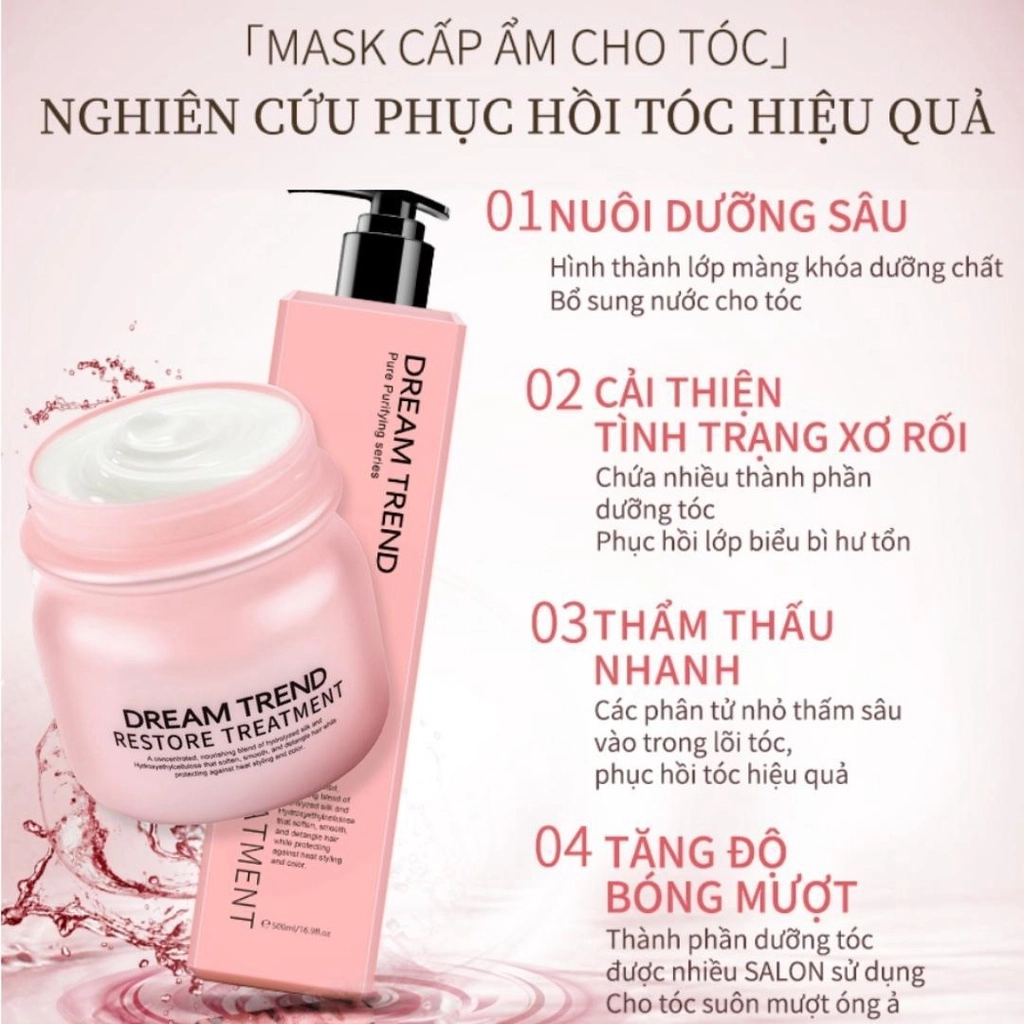 mặt nạ ủ tóc dreamtrend
