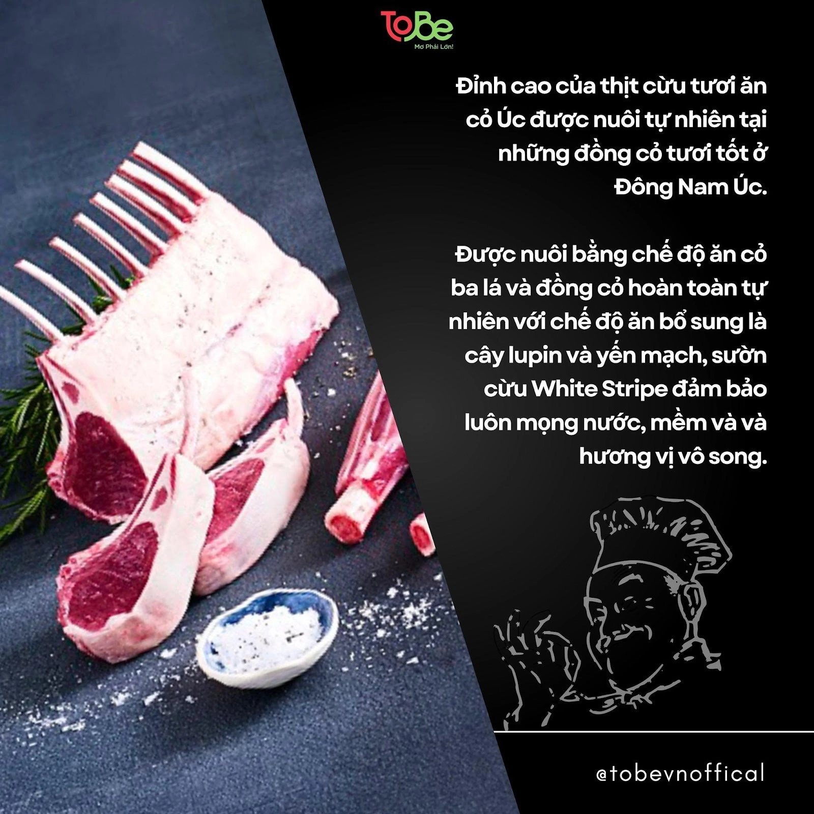 sườn cừu úc, sườn cừu, pjmeats