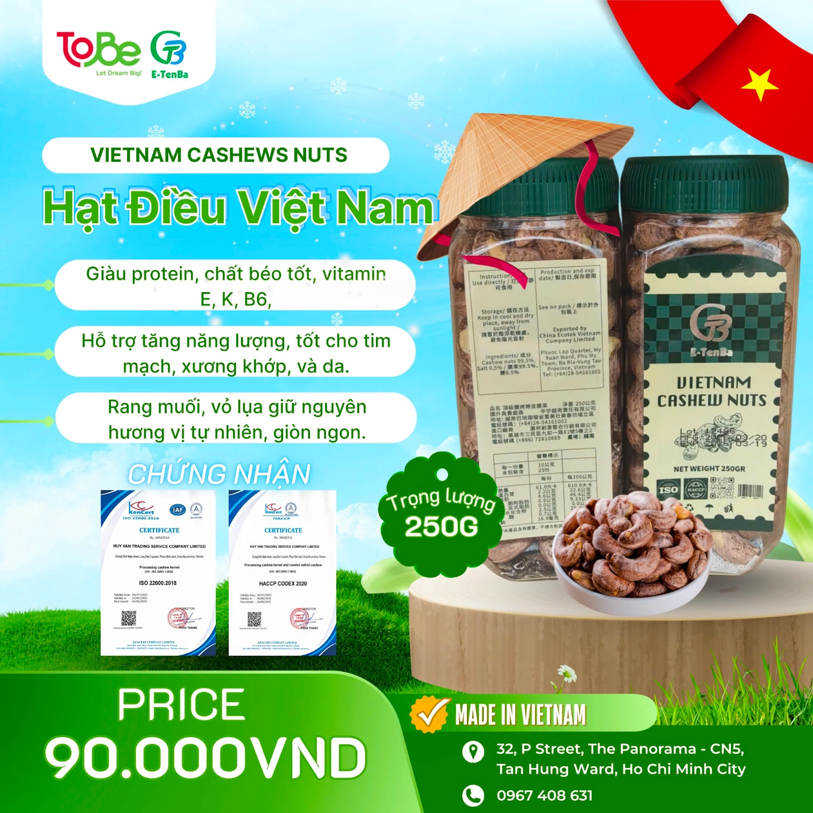 hạt dinh dưỡng, hạt thiên nhiên