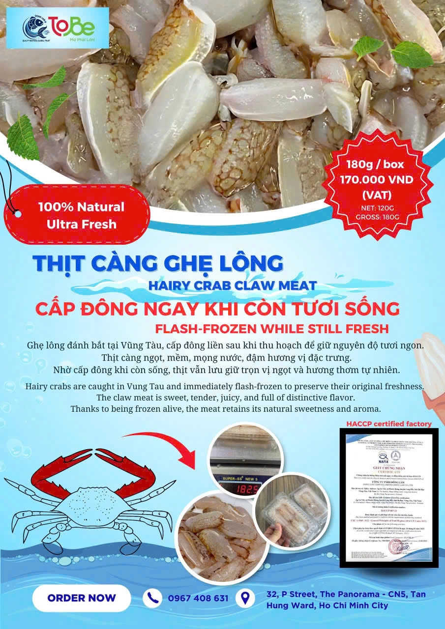 thịt càng ghẹ, càng ghẹ lông, thịt ghẹ