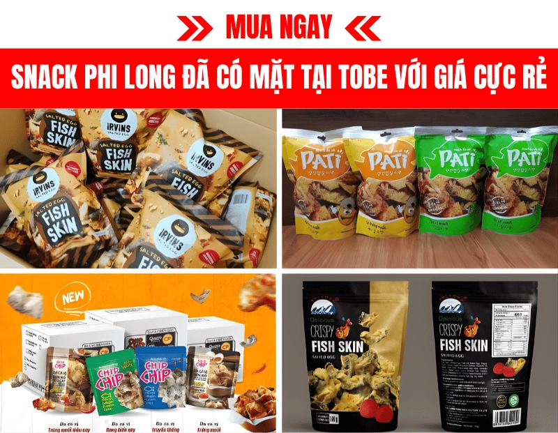 snack da cá, snack phi long, bánh snack