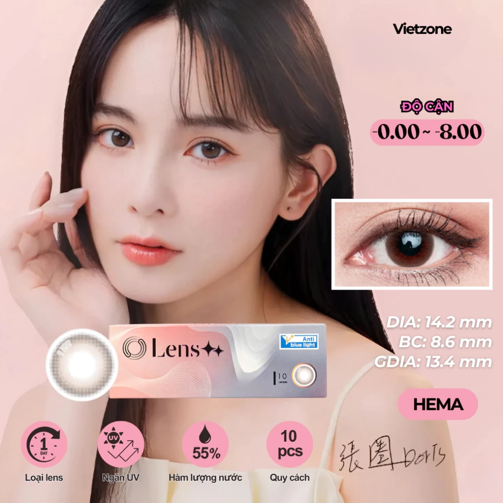 kính áp tròng, lens mắt