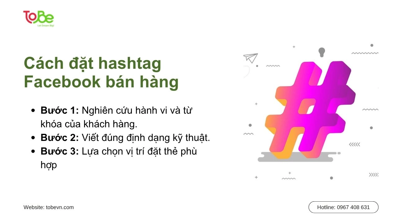 Bí quyết đặt hashtag Facebook tối ưu, đúng tệp khách hàng