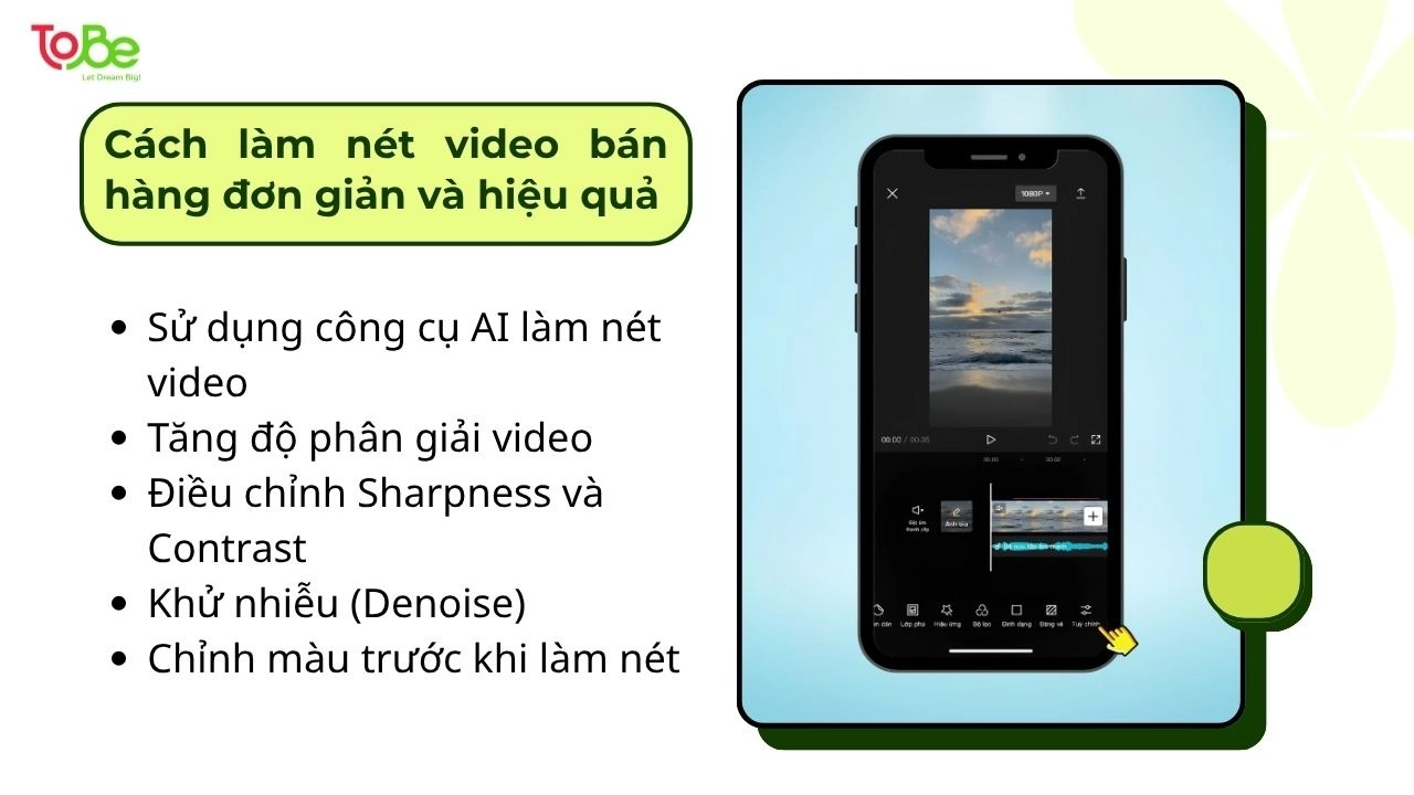 Một số cách đơn giản giúp bạn làm nét video bán hàng