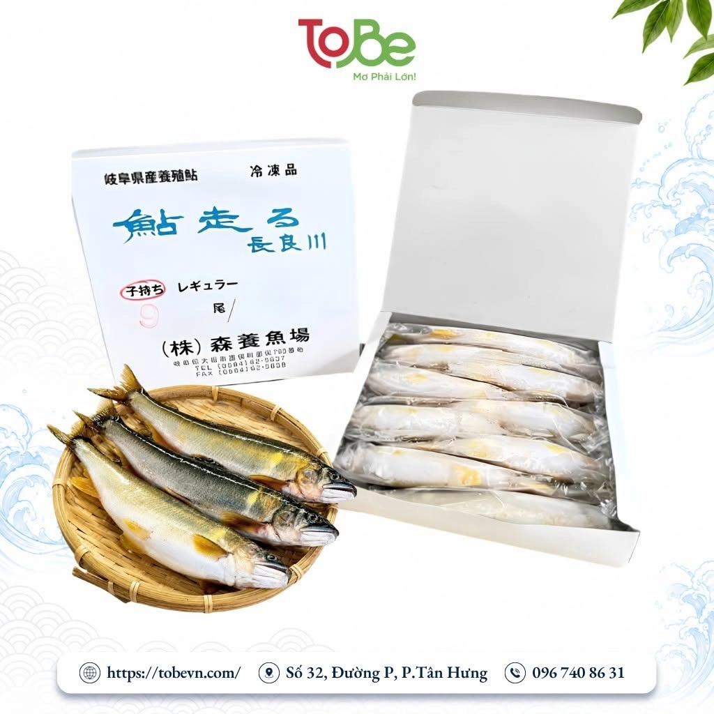 Cá hương Ayu là loài cá thịt mềm, vị thanh cùng hương thơm đặc trưng