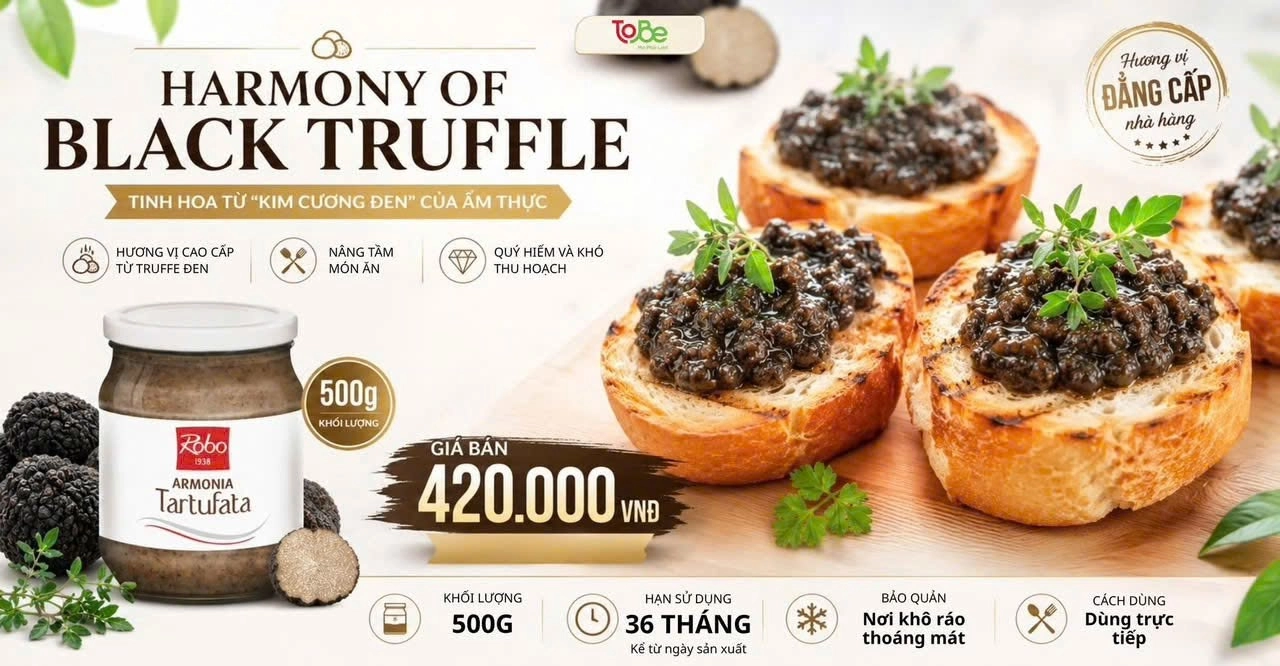 Truffle Ý ROBO 500g tại ToBe Mart tiện lợi sử dụng