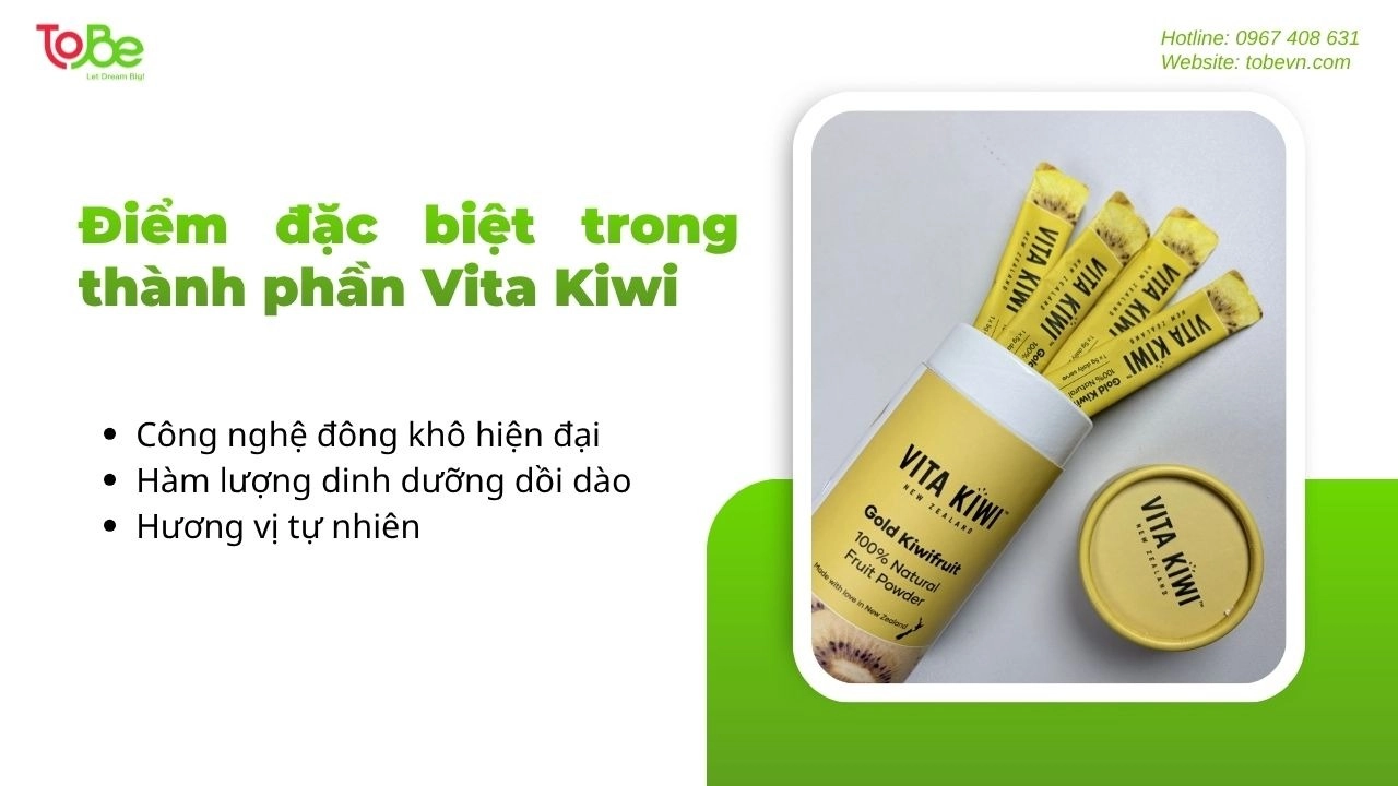 Bột kiwi vàng đông khô - giữ trọn hương vị tự nhiên