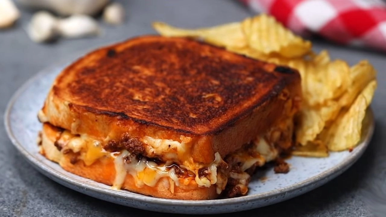 Sandwich bò Matsusaka áp chảo nhanh, mềm thơm