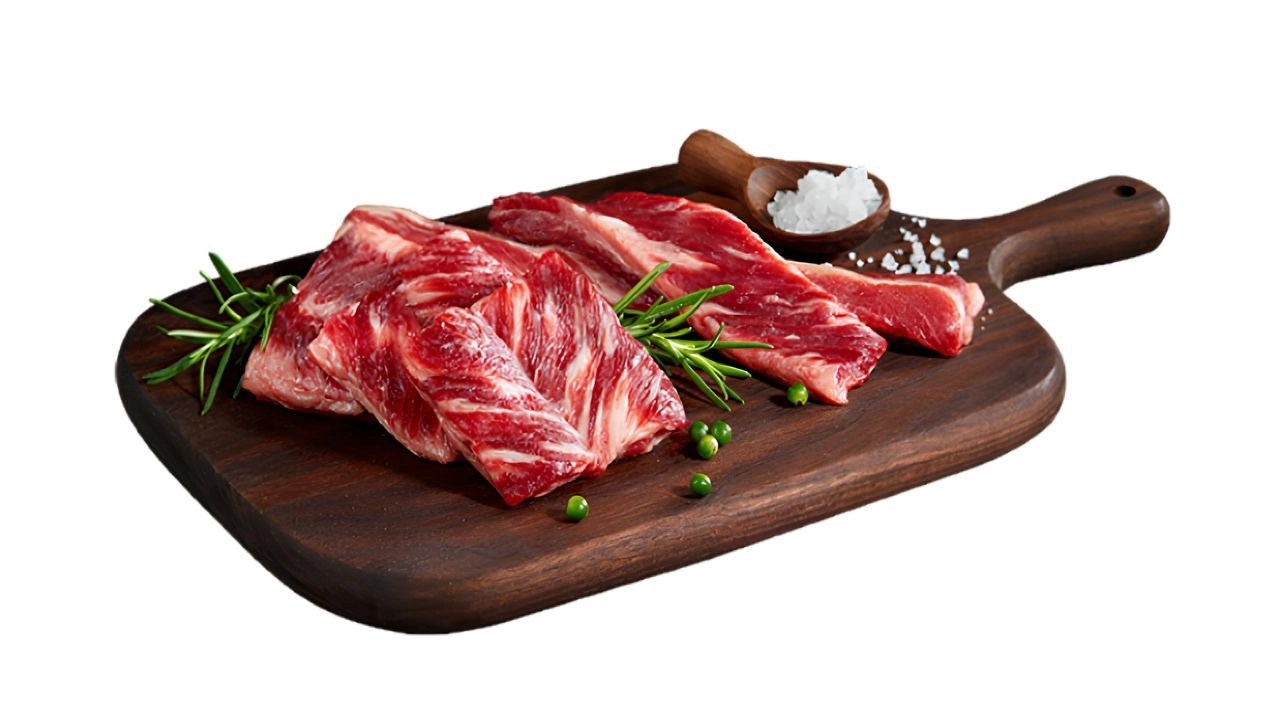 Thịt có độ đàn hồi nhẹ và có độ mọng tự nhiên