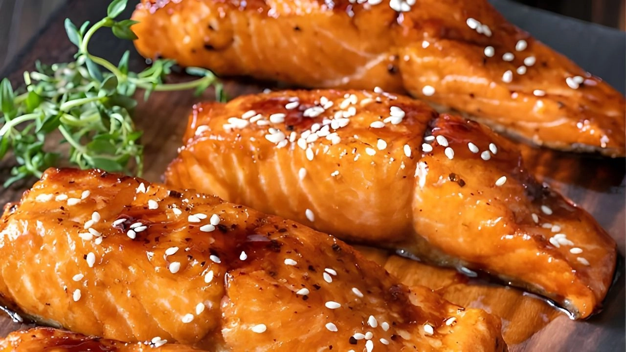 Món cá áp chảo sốt teriyaki giữ trọn vẹn lượng dầu cá bổ dưỡng và rất đưa cơm