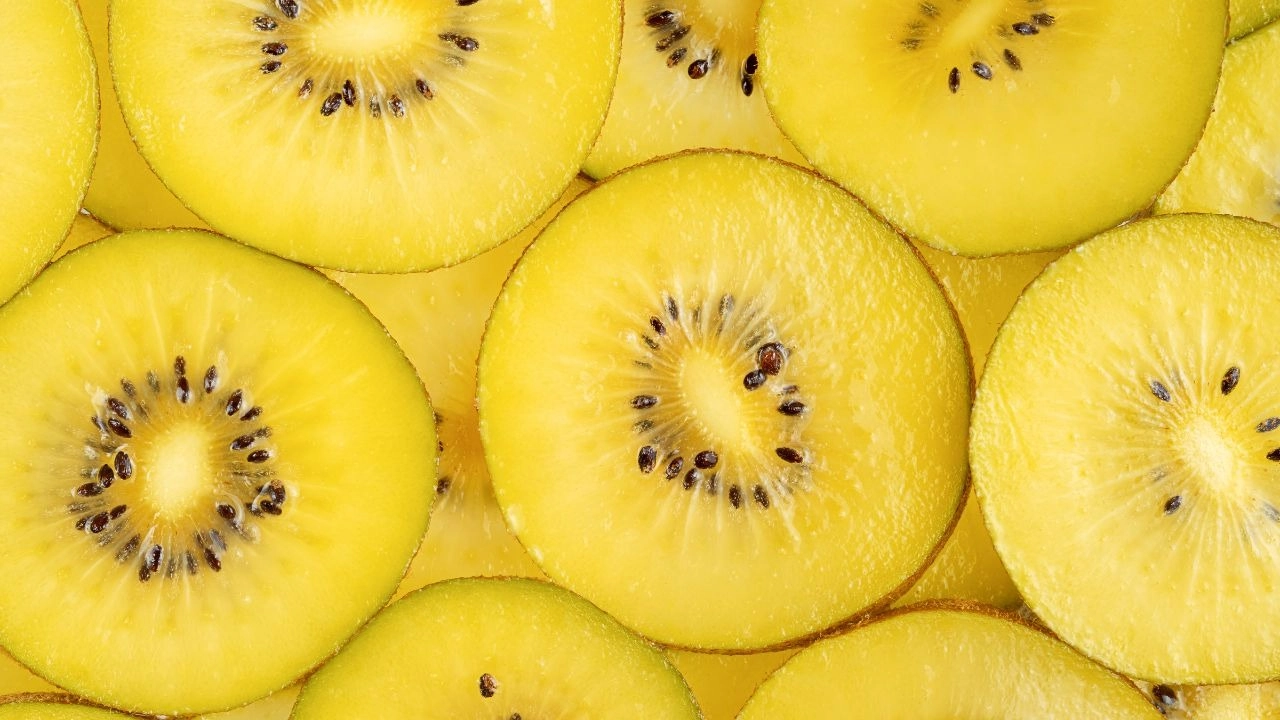 Vita Kiwi được làm từ bột kiwi vàng ứng dụng công nghệ đông khô