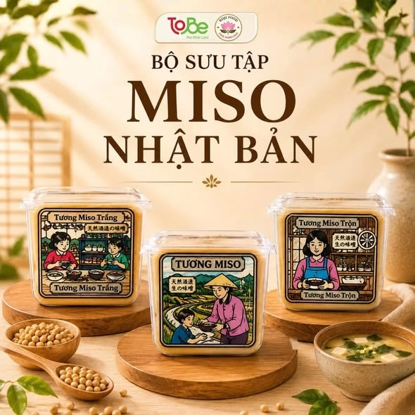 Bộ Miso Nhật Bản tại ToBe Mart