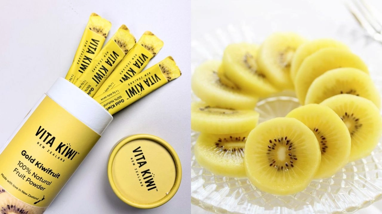 So sánh thực tế giữa Vita Kiwi và trái Kiwi vàng tươi