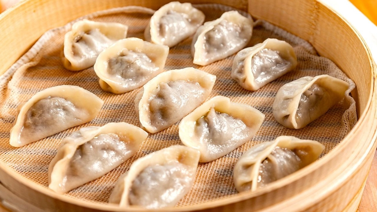 Sủi cảo tiêu chuẩn có sự cân bằng giữa lớp vỏ và phần nhân bên trong